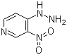 4-肼基-3-硝基吡啶分子结构 (CAS 33544-42-2)