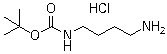 4-(tert-Butoxycarbonylamino)butylamine hydrochloride molecular structure (CAS 33545-98-1)