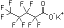 全氟戊酸钾分子结构 (CAS 336-23-2)