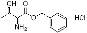 L-Threonine benzyl ester hydrochloride molecular structure (CAS 33645-24-8)