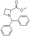 1-(Diphenylmethyl)-2-azetidinecarboxylic acid methyl ester molecular structure (CAS 33667-52-6)