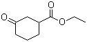 结构式 CAS# 33668-25-6, 3-氧代环己烷甲酸乙酯