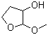 3-Hydroxy-2-methoxytetrahydrofuran molecular structure (CAS 33691-67-7)