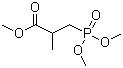 结构式 CAS# 33771-60-7, 3-(二甲氧基膦酰基)-2-甲基丙酸甲酯