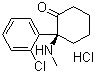 (S)-(+)-Ketamine hydrochloride molecular structure (CAS 33795-24-3)