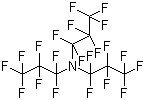 structure of CAS# 338-83-0, Perfluorotripropylamine;1,1,2,2,3,3,3-Heptafluoro-N,N-bis(heptafluoropropyl)-1-propanamine; FC-3283