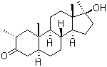 Methasterone molecular structure (CAS 3381-88-2)