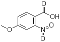 4-Methoxy-2-nitrobenzoic acid molecular structure (CAS 33844-21-2)