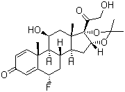氟尼缩松分子结构 (CAS 3385-03-3)