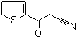 2-Thienoylacetonitrile molecular structure (CAS 33898-90-7)
