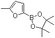 2-Methylfurane-5-boronic acid pinacol ester molecular structure (CAS 338998-93-9)