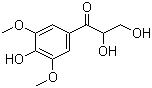 2,3,4'-Trihydroxy-3',5'-dimethoxypropiophenone molecular structure (CAS 33900-74-2)
