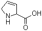 结构式 CAS# 3395-35-5, 3,4-二脱氢脯氨酸