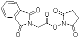 structure of CAS# 3397-29-3, Phthaloyl-glycine hydroxysuccinimide ester;Pht-Gly-Osu