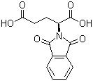 N-Phthaloyl-L-glutamic acid molecular structure (CAS 340-90-9)