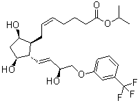 15S-Travoprost molecular structure (CAS 340181-93-3)