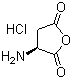 (3S)-3-Aminodihydro-2,5-furandione hydrochloride molecular structure (CAS 34029-31-7)