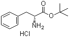 结构式 CAS# 3403-25-6, D-苯丙氨酸叔丁酯盐酸盐