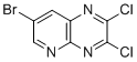 structure of CAS# 341939-31-9, 7-Bromo-2,3-dichloropyrido[2,3-b]pyrazine;C7H2BrCl2N3