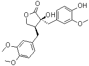(-)-Trachelogenin molecular structure (CAS 34209-69-3)