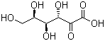 2-酮基-L-古龙酸分子结构 (CAS 342385-52-8)