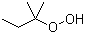structure of CAS# 3425-61-4, tert-Amyl hydroperoxide ;tert-Pentyl hydroperoxide; 1,1-dimethylpropyl hydroperoxide