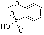 2-Methoxybenzenesulfonic acid molecular structure (CAS 34256-00-3)