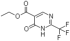 结构式 CAS# 343-67-9, 2-三氟甲基-4-氧代嘧啶-5-羧酸乙酯