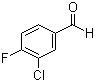 结构式 CAS# 34328-61-5, 3-氯-4-氟苯甲醛