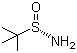 structure of CAS# 343338-28-3, (S)-tert-Butylsulfinamide;(S)-(-)-2-Methyl-2-propanesulfinamide