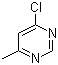6-Chloro-4-methylpyrimidine molecular structure (CAS 3435-25-4)