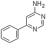 4-Amino-6-phenylpyrimidine molecular structure (CAS 3435-29-8)