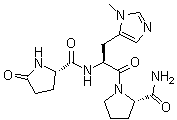 alpha-(5-Oxo-L-prolyl)-(3-methyl-L-histidyl)-L-prolinamide molecular structure (CAS 34367-54-9)
