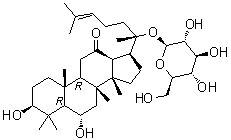 Ginsenoside Rh8 molecular structure (CAS 343780-69-8)