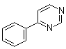 structure of CAS# 3438-48-0, 4-Phenylpyrimidine;6-Phenylpyrimidine; NSC 84249