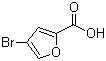 structure of CAS# 3439-02-9, 4-Bromo-2-furoic acid;4-Bromo-2-furancarboxylic acid