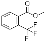 结构式 CAS# 344-96-7, 2-(三氟甲基)苯甲酸甲酯