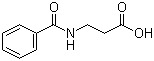 结构式 CAS# 3440-28-6, 倍他米隆; N-苯甲酰基-beta-丙氨酸