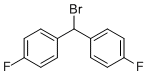 1,1'-(Bromomethylene)bis(4-fluorobenzene) molecular structure (CAS 345-90-4)