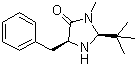 (2S,5S)-(-)-2-tert-Butyl-3-methyl-5-benzyl-4-imidazolidinone molecular structure (CAS 346440-54-8)