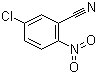 结构式 CAS# 34662-31-2, 5-氯-2-硝基苄腈; 5-氯-2-硝基苯腈; 5-氯-2-硝基苯甲腈