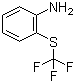 结构式 CAS# 347-55-7, 2-(三氟甲硫基)苯胺