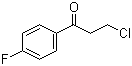 3'-氯-4-氟苯丙酮分子结构 (CAS 347-93-3)