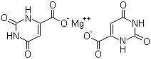 Magnesium oratate molecular structure (CAS 34717-03-8)