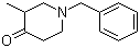 1-苄基-3-甲基-4-哌啶酮分子结构 (CAS 34737-89-8)