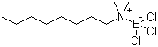 structure of CAS# 34762-90-8, Trichloro(N,N-dimethyloctylamine)boron