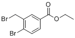结构式 CAS# 347852-72-6, 4-溴-3-溴甲基苯甲酸乙酯