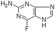 2-Amino-6-fluoropurine molecular structure (CAS 34798-94-2)