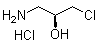 structure of CAS# 34839-13-9, (S)-1-Amino-3-chloro-2-propanol hydrochloride;(-)-1-Amino-3-chloro-2-propanol hydrochloride; (2S)-1-Amino-3-chloro-2-propanol hydrochloride; CL 88236