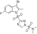 结构式 CAS# 348635-87-0, 安美速